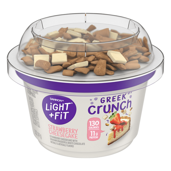 Dannon Light And Fit Greek Yogurt Strawberry Cheesecake Nutrition Facts
