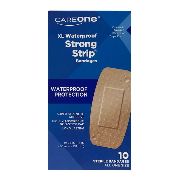 Save on CareOne XL Waterproof Strong Strip Bandages Order Online