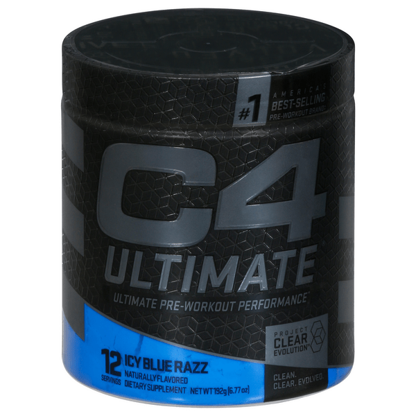 Save on Cellucor C4 Ultimate PreWorkout Dietary Supplement Icy Blue