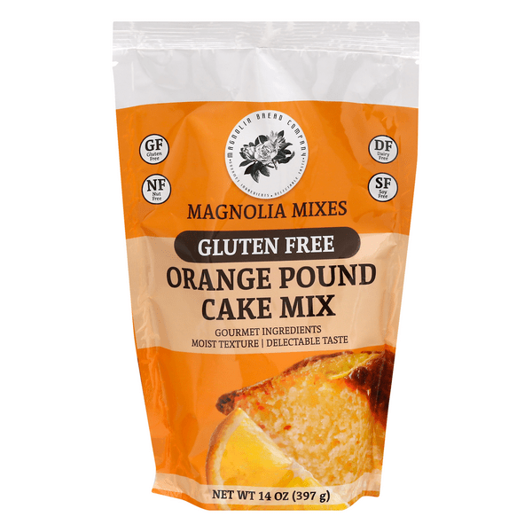 Save on Magnolia Mixes Gluten Free Orange Pound Cake Order Online