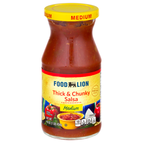 Save on Food Lion Medium Thick & Chunky Salsa Order Online Delivery
