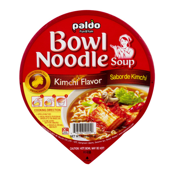 Save on Paldo Instant Noodle Soup Bowl Kimchi Flavor Order Online