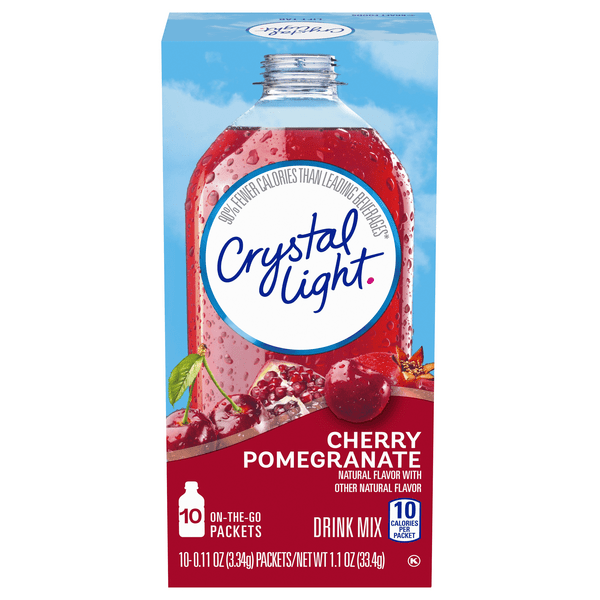 Save on Crystal Light On The Go Drink Mix Packets Cherry Pomegranate