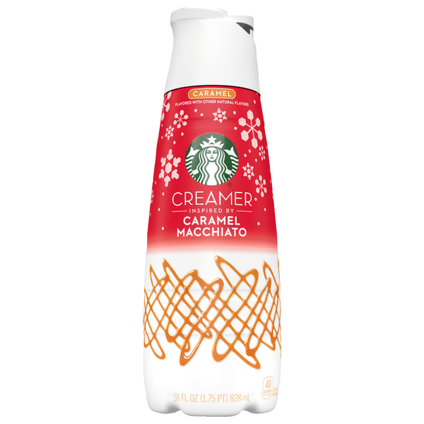Save on Starbucks Flavored Caramel Macchiato Coffee Creamer Order