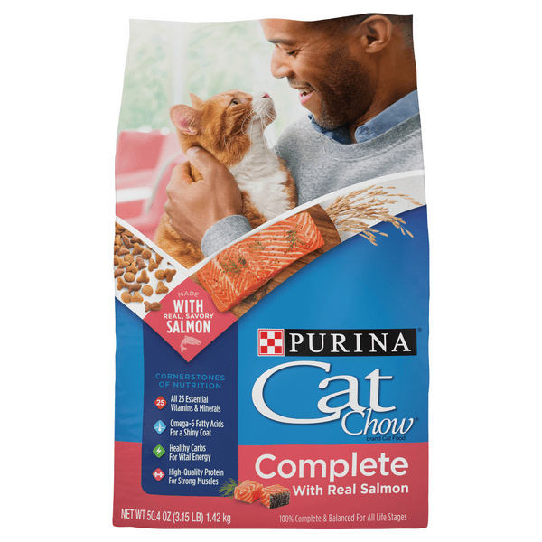 Save on Purina Cat Chow Complete Dry Cat Food Salmon Order Online