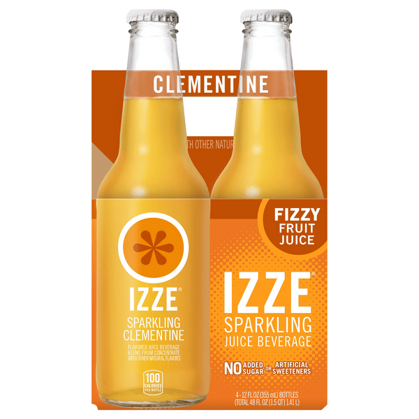 Save on IZZE Sparkling Clementine Juice Beverage 4 pk Order Online
