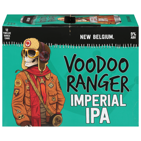 Save on New Belgium Voodoo Ranger Imperial IPA Beer 12 pk Order