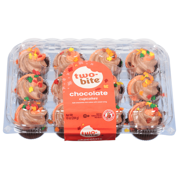 Save on twobite Mini Cupcakes Chocolate Fall 12 ct Order Online