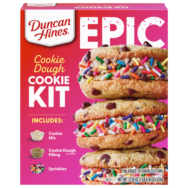 Save on Duncan Hines EPIC Cookie Dough Mix Kit Order Online Delivery