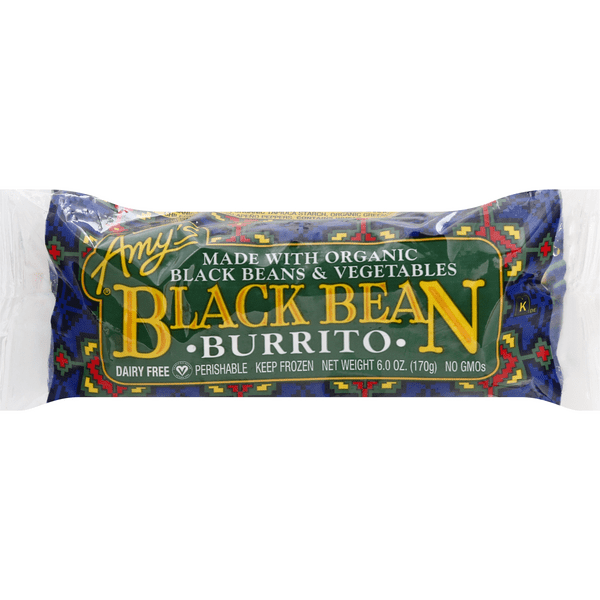 Save on Amy's Burrito Black Bean Organic Order Online Delivery Giant
