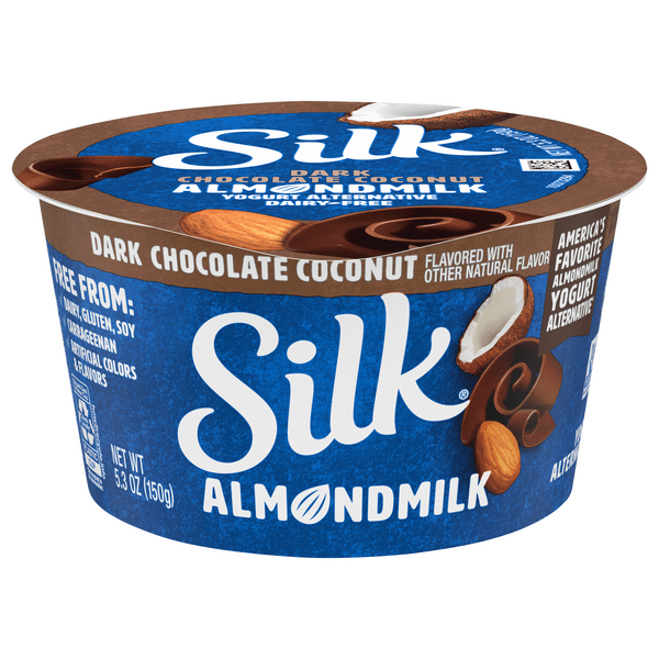 Save on Silk Almond Milk Yogurt Alternative Dark Chocolate Coconut