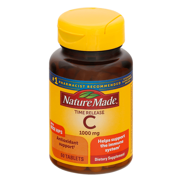 Save on Nature Made Time Release Vitamin C 1000 mg with Rose Hips