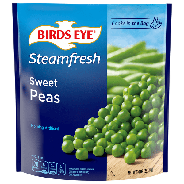 Save on Birds Eye Steamfresh Sweet Peas Order Online Delivery GIANT