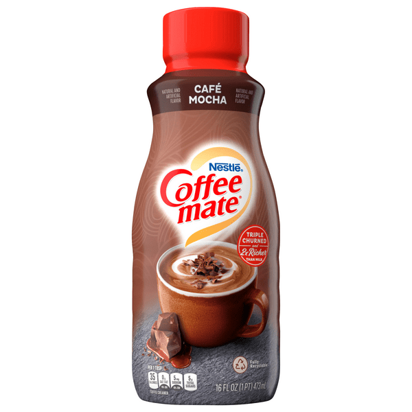 Save on Nestle Coffeemate Flavored Coffee Creamer Cafe Mocha Order