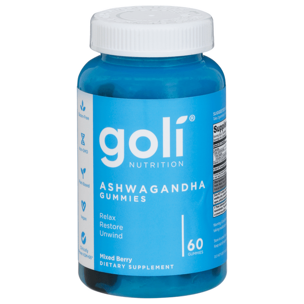 Save on Goli Nutrition Ashwagandha Gummies Mixed Berry Order Online
