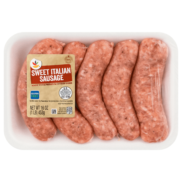 Save on Our Brand Italian Sausage Sweet 5 ct Fresh Order Online