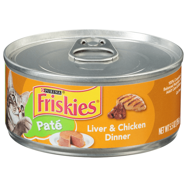 Save on Friskies Wet Cat Food Pate Liver & Chicken Dinner Order Online