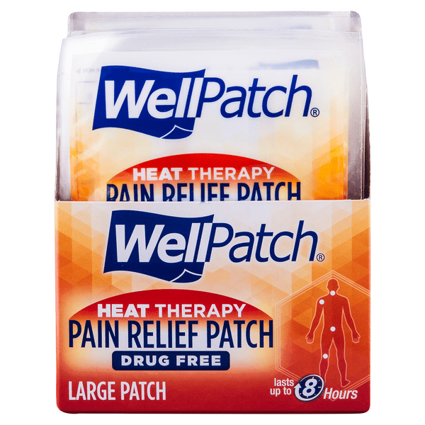 Save on WellPatch Warming Heat Therapy Pain Relief Patch Large Drug
