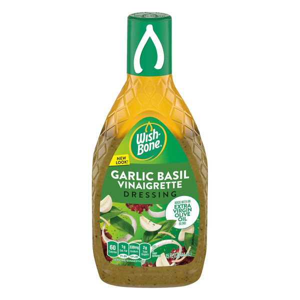 Save on WishBone Garlic Basil Vinaigrette Salad Dressing Order Online
