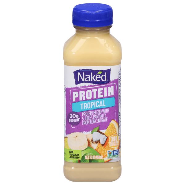 Save on Naked Protein Tropical Juice Blend No Sugar Added Order Online