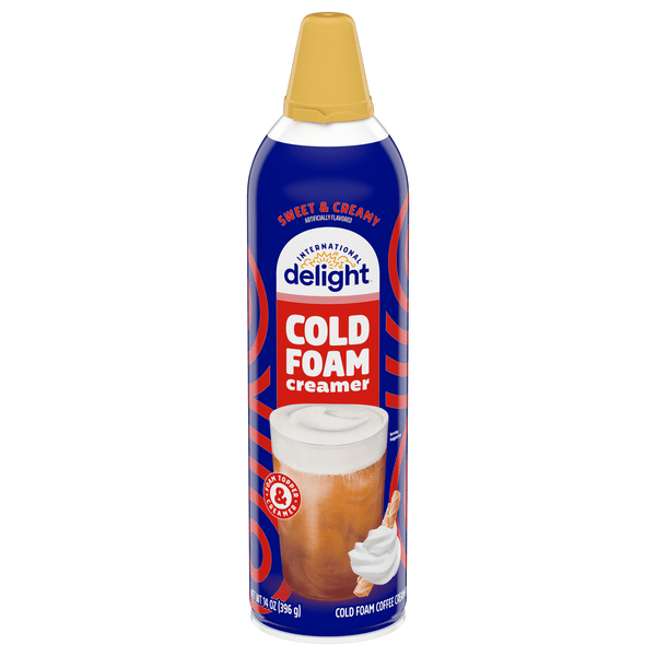 Save on International Delight Cold Foam Sweet & Creamy Coffee Creamer