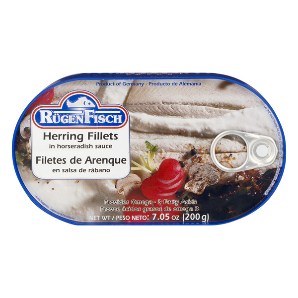 Save on RugenFisch Herring Fillets in Horseradish Sauce Order Online