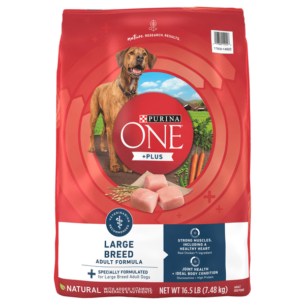 Save on Purina ONE +Plus Large Breed Adult Dry Dog Food Order Online