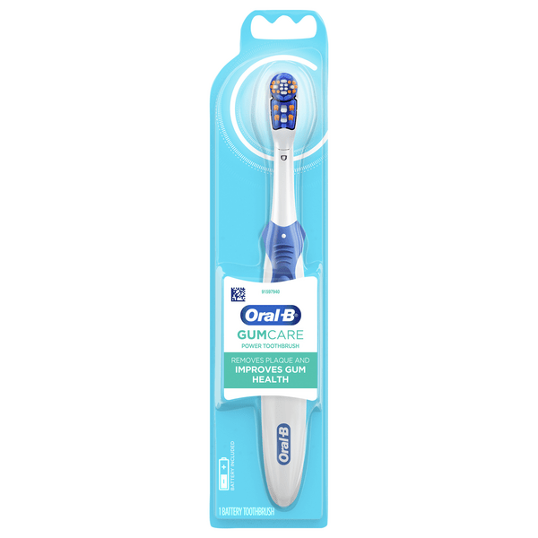 Save on OralB Gum Care Battery Powered Toothbrush Order Online