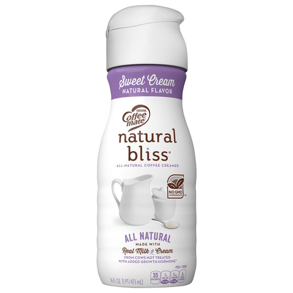 Save on Nestle Coffeemate Natural Bliss Coffee Creamer Sweet Cream Order Online Delivery Stop