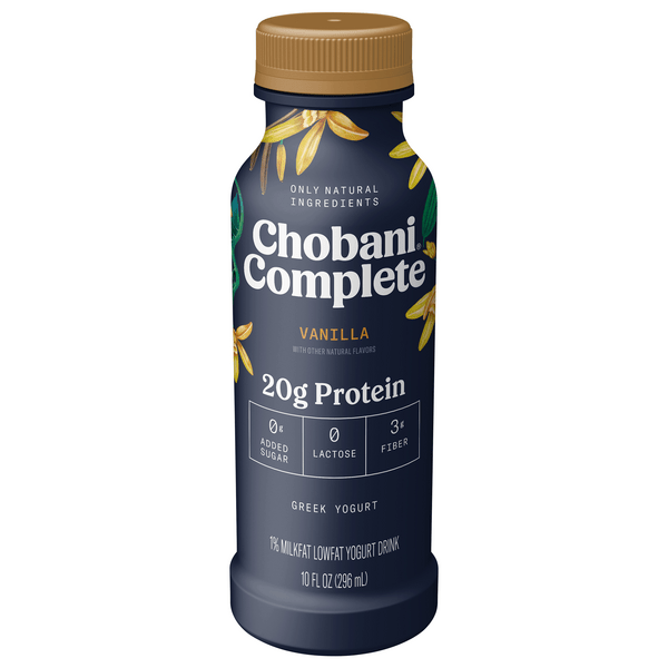 Save on Chobani Complete Vanilla Greek Protein Yogurt Drink Order