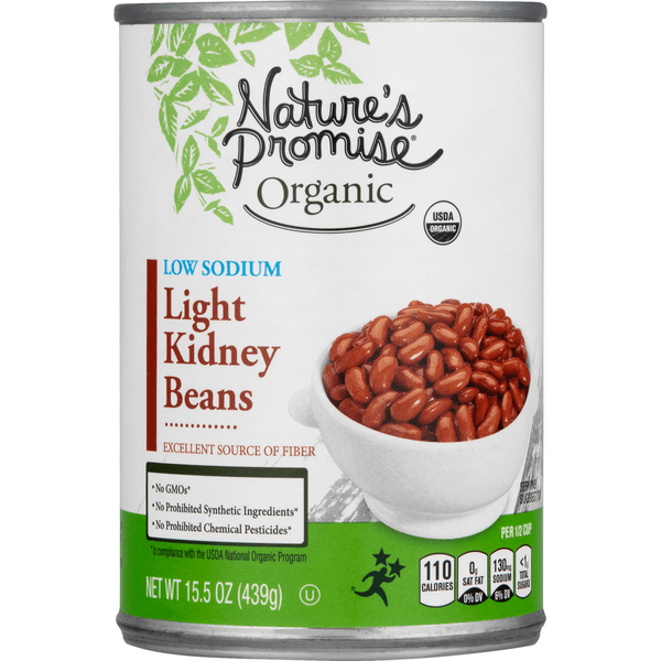 Save on Nature's Promise Organic Kidney Beans Light Low Sodium Order