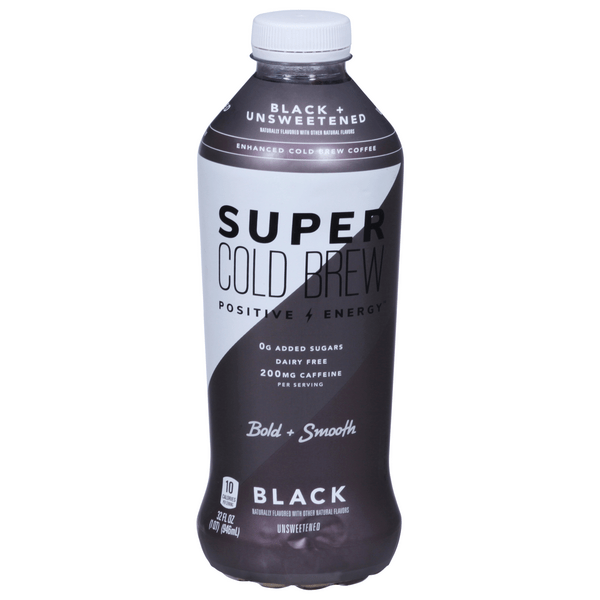 Save on Super Coffee Cold Brew Beverage Unsweetened Black Vegan Keto