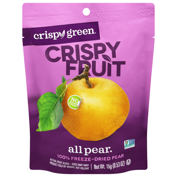 Save on Crispy Green Crispy Fruit All Pear 100 FreezeDried Order