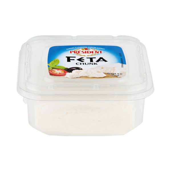 Save on President Feta Cheese Chunk All Natural Order Online Delivery