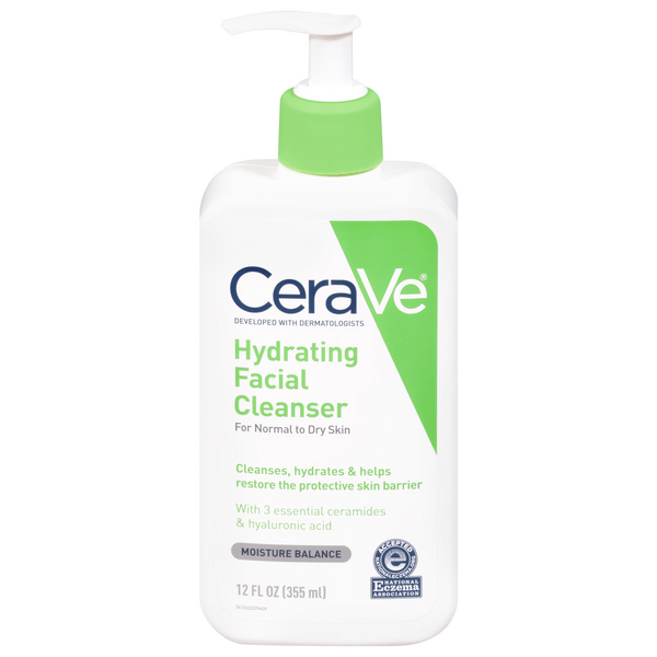 Save on CeraVe Hydrating Facial Cleanser for Normal to Dry Skin Pump