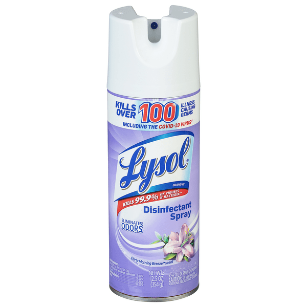 Lysol Disinfectant Spray Msds