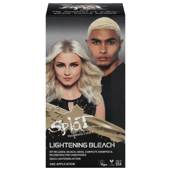 Save on Splat Complete Kit Hair Color Lightening Bleach Order Online