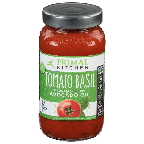 Save on Primal Kitchen Tomato Basil Marinara Pasta Sauce Made with