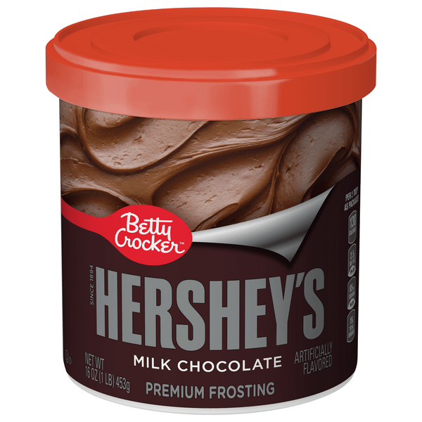 Save on Betty Crocker Premium Frosting Hershey's Milk Chocolate Order