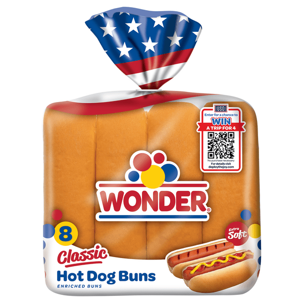 Save on Wonder Hot Dog Buns Classic 8 ct Order Online Delivery GIANT