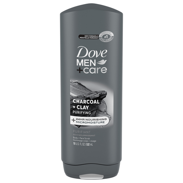 Save on Dove Men+Care Body & Face Wash Charcoal + Clay Order Online Delivery GIANT
