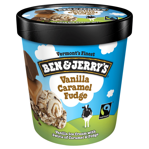 Save on Ben & Jerry's Ice Cream Vanilla Caramel Fudge Order Online