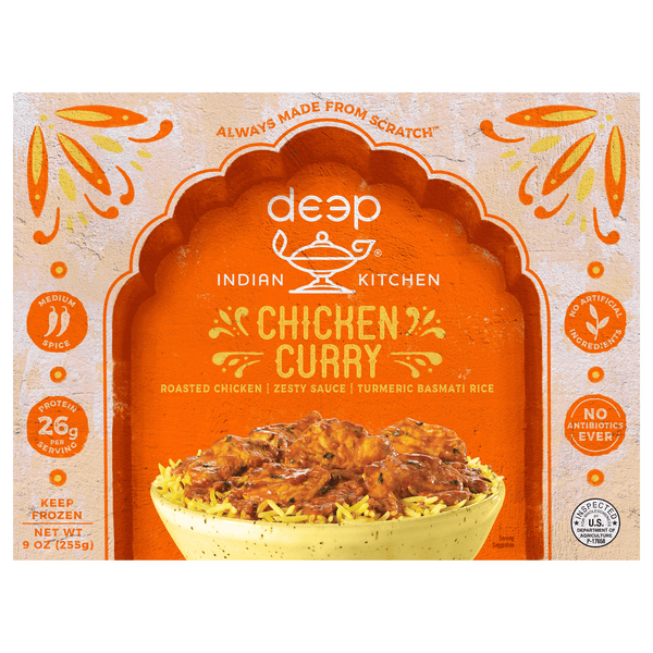 Save on Deep Indian Kitchen Chicken Curry Medium Spice Order Online