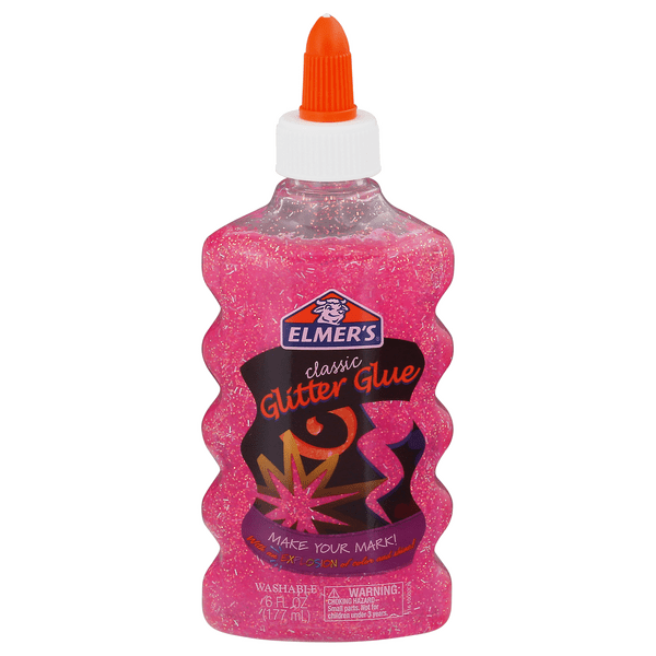 Save on Elmer's Washable Classic Glue Glitter Pink Order Online