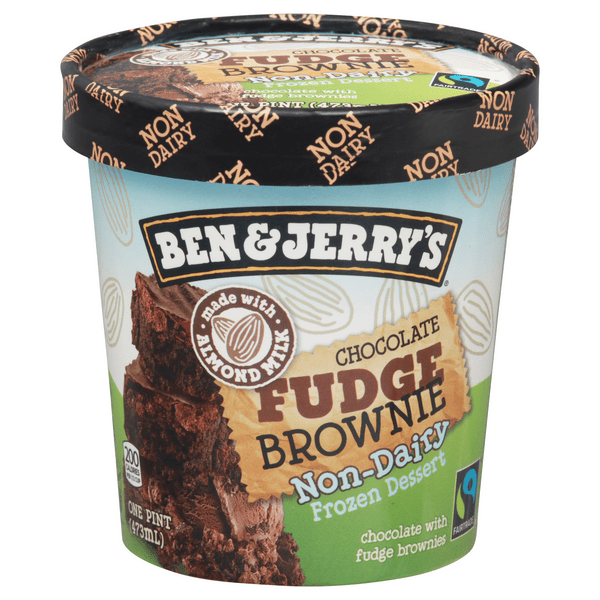 Save on Ben & Jerry's NonDairy Frozen Dessert Chocolate Fudge Brownie
