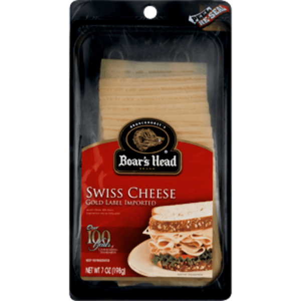 Save on Boar's Head Gold Label Imported Swiss Cheese (PreSliced) Order Online Delivery GIANT