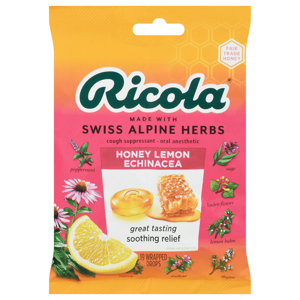 Save on Ricola Cough Drops Honey Lemon Echinacea Order Online Delivery