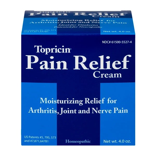 Save on Topricin Homeopathic Pain Relief Cream Order Online Delivery