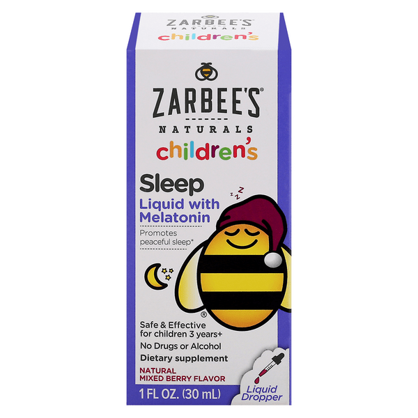 Save on Zarbee's Naturals Children's Sleep Liquid with Melatonin Mixed