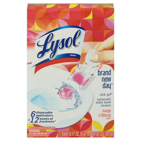 Save on Lysol Brand New Day Automatic Gel Toilet Bowl Cleaner Mango